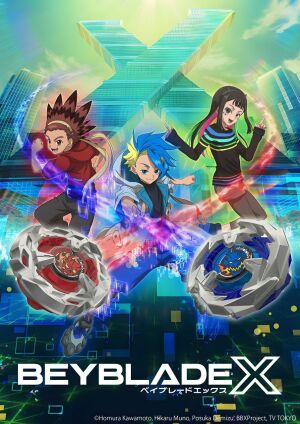 Бейблейд X постер
