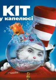 Кіт в капелюсі постер