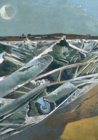 Британське мистецтво на війні постер