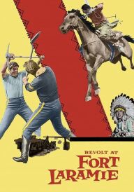 Бунт у форті Ларамі постер