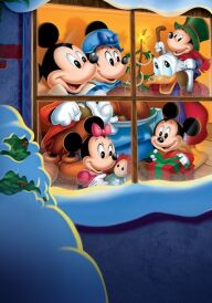Різдвяна історія Міккі постер