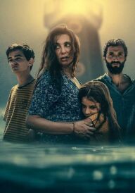 Замок на піску постер