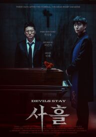 Три дні диявола постер