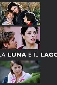 Місяць і озеро постер