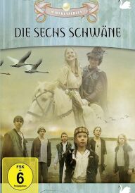 Шість лебедів постер