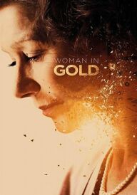 Жінка в золотому постер