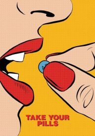 Прийми свої пігулки постер