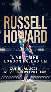 Рассел Говард: концерт у Лондон-Палладіумі постер