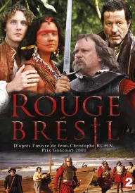 Червоний колір Бразилії постер