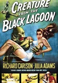 Істота з Чорної лагуни постер