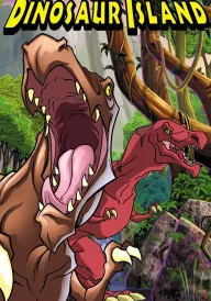 Острів динозаврів постер