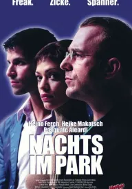 Вночі у парку постер